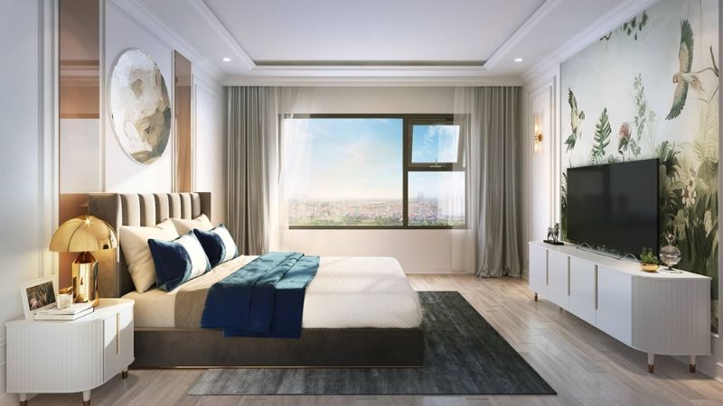 Căn hộ 1 phòng ngủ Vinhomes sở hữu thiết kế hiện đại, tinh tế