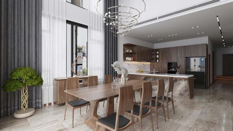 Căn hộ 3 phòng ngủ Vinhomes thường có thiết kế sang trọng, hiện đại