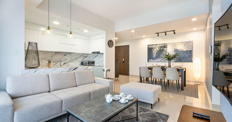 Chung cư 3PN phù hợp với gia đình đông thành viên mong muốn một không gian sống đẳng cấp, thoáng đãng