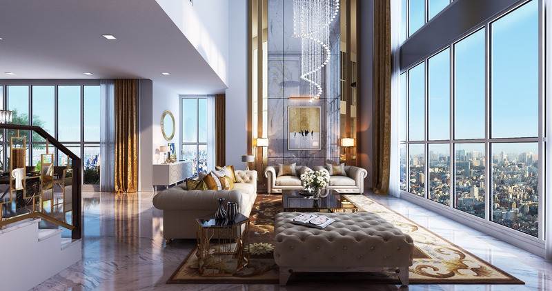 Căn hộ penthouse Vinhomes Dương Kinh