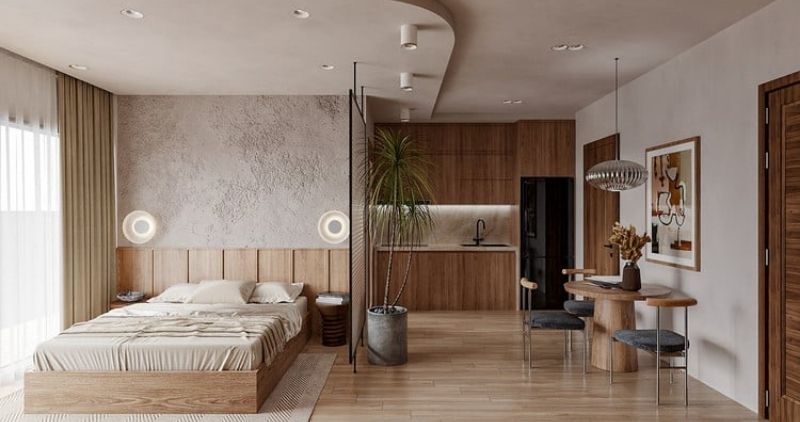 Căn hộ 1PN tại Vinhomes Cổ Loa tối ưu công năng với layout liền mạch và nội thất cao cấp