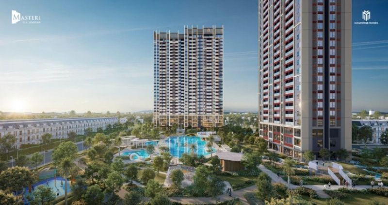 Cư dân The Flow tận hưởng trọn vẹn tiện ích chung, kết nối liền mạch giữa các tòa nhà.