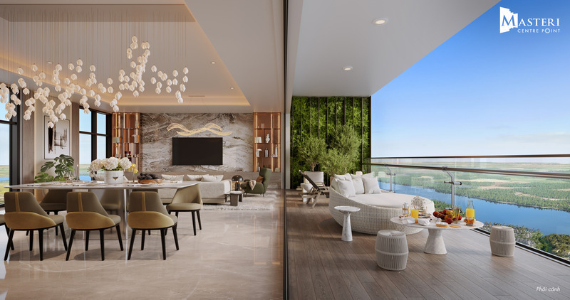 Tổng quan căn hộ Duplex Masteri Centre Point