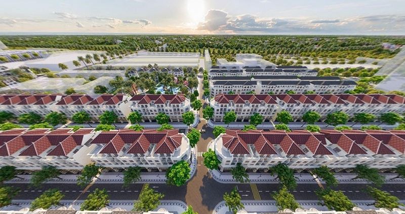 Liền kề San Hô là dòng sản phẩm chủ đạo với diện tích linh hoạt, phù hợp an cư hiện đại hoặc đầu tư đô thị biển dài hạn.