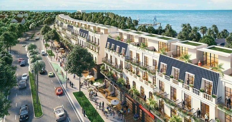 Nhà liền kề Vinhomes Phú Quý hội tụ kiến trúc hiện đại, vị trí đô thị biển và tiềm năng khai thác kinh doanh bền vững.