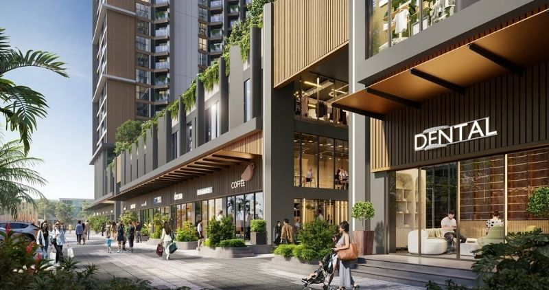 Vị trí trục Hoàng Quốc Việt giúp shophouse Sky M Hạ Long thuận lợi cho bán lẻ, dịch vụ và chuỗi thương hiệu.