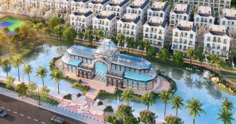 Tổng quan chung về biệt thự song lập Đảo Dừa 