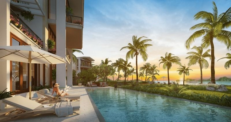 Lagoon Residences mang đến đặc quyền sở hữu biệt thự mặt biển hiếm hoi với tầm nhìn trực diện vịnh Hạ Long.
