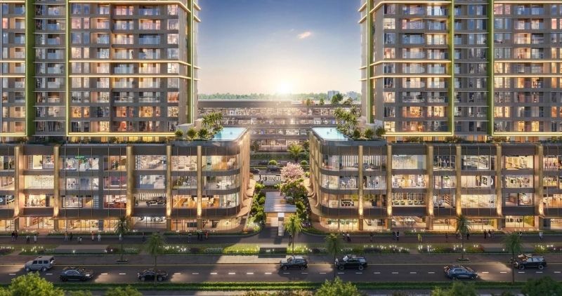 Tọa lạc tại tổ hợp đa chức năng, shophouse Time Hub thu hút khách hàng nhờ vị trí và công năng vượt trội.