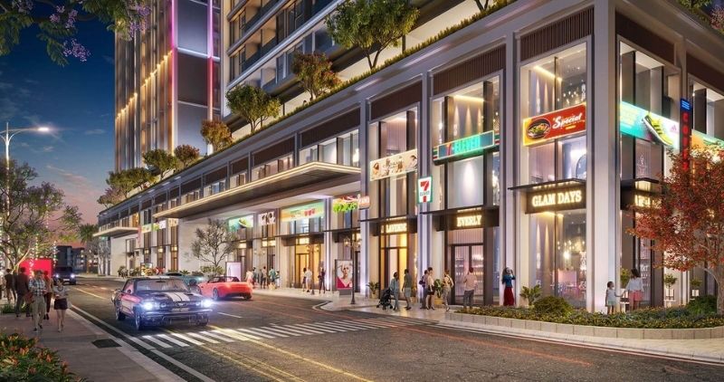 Shophouse khối đế Sun Ponte Residence đón trọn lợi thế ven sông – ven biển, tối ưu kinh doanh dịch vụ và giá trị đầu tư dài hạn.