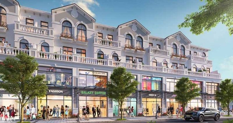 Mặt tiền rộng, thiết kế thoáng sáng và bố cục khoa học tạo nên sức hút khác biệt cho shophouse San Hô.