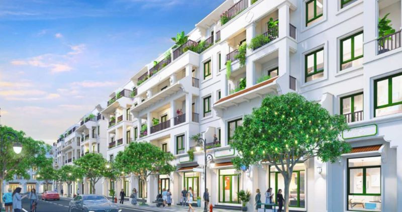 Giới thiệu chung về nhà phố liền kề Vinhomes Làng Vân