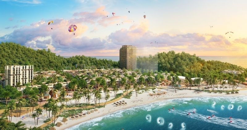 Sun Cát Bà được quy hoạch như một đô thị nghỉ dưỡng hiện đại giữa thiên nhiên biển đảo hoang sơ.