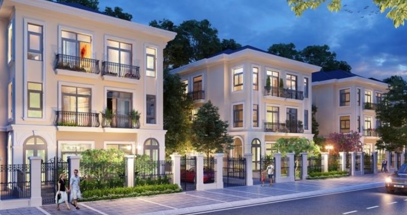 Tổng quan chung về biệt thự song lập Vịnh Tây