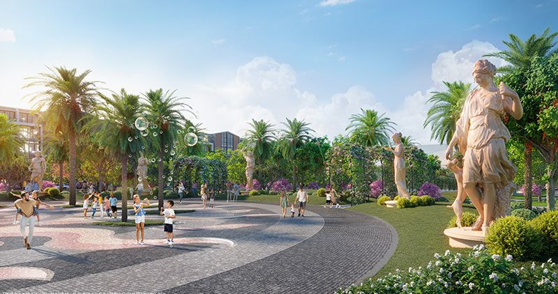 Ưu điểm của biệt thự song lập phân khu Ánh Dương