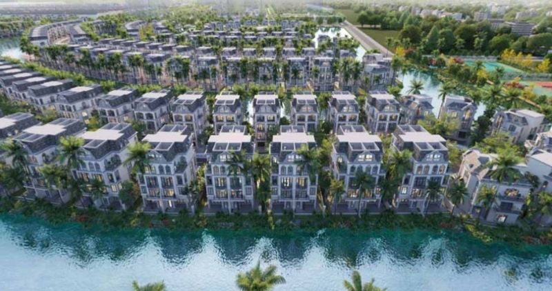 Với vị trí ven sông thoáng đãng, biệt thự song lập Đảo Ngọc mang đến cuộc sống trong lành và đẳng cấp mỗi ngày.