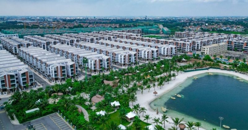 Các căn shophouse Ánh Dương được quy hoạch tại những tuyến đường sầm uất của Vinhomes Ocean Park 3