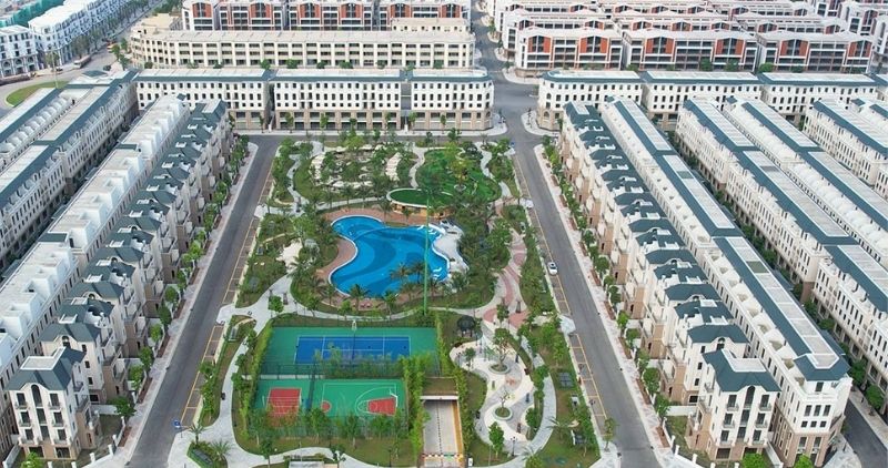 Tổng quan chung về biệt thự liền kề phân khu Vịnh Tây