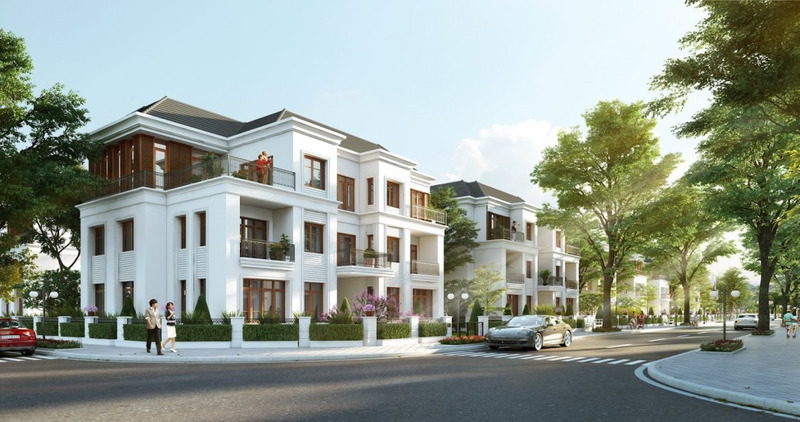 Tổng quan biệt thự tứ lập vinhome vũ yên