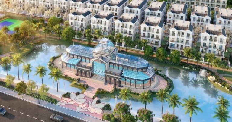 Biệt Thự Song Lập Đảo Dừa – Tuyệt Tác Không Gian Sống Ven Sông Giữa Đại Đô Thị Ocean Park 2